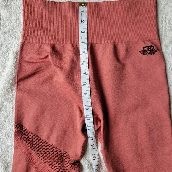 MOTUS SEAMLESS LEGGINGS HIGH WAIST – TERRA ROSE - Picture 11 of 12